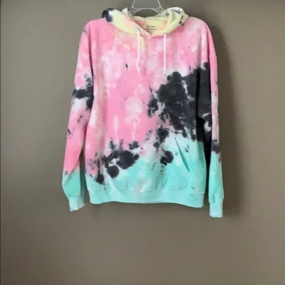 ARTIST Union Tie Dye Hoodie Sweatshirt - Picture 7 of 12